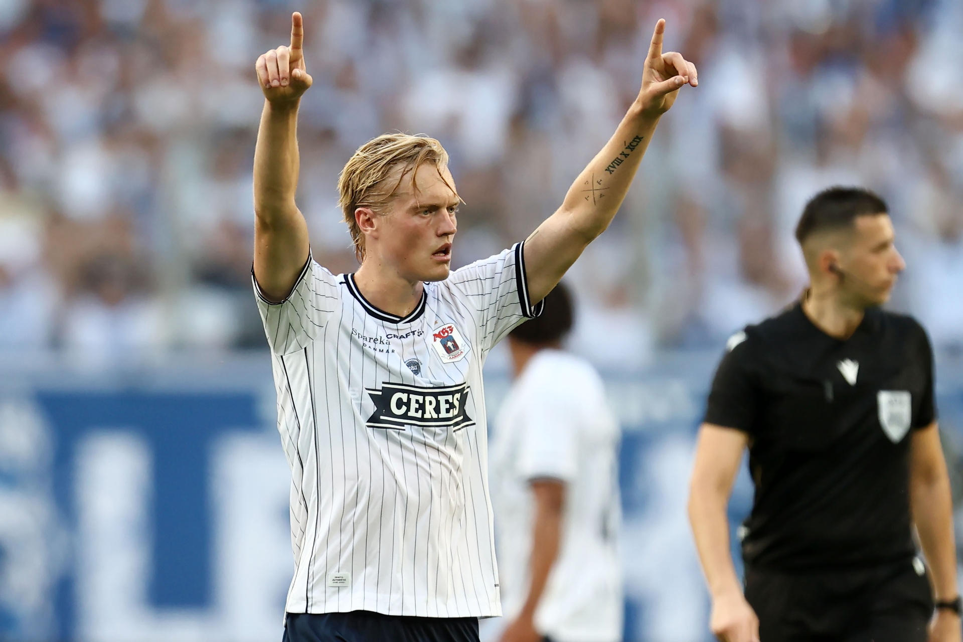 Piłkarz Aarhus pogrążył Lecha. "Graliśmy połową składu z U-19"