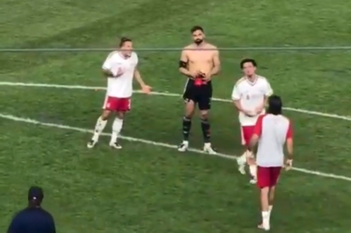 Wielka kłótnia po sparingu Liverpoolu. Wszystko się nagrało [WIDEO]
