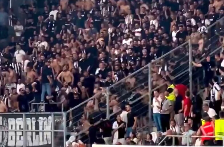 Kibice znanego zespołu zaczęli się tłuc. Komedia w Europie [WIDEO]