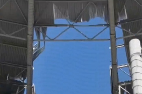 Stadion słynnego klubu w gruzach. Skala zniszczeń poraża [WIDEO]