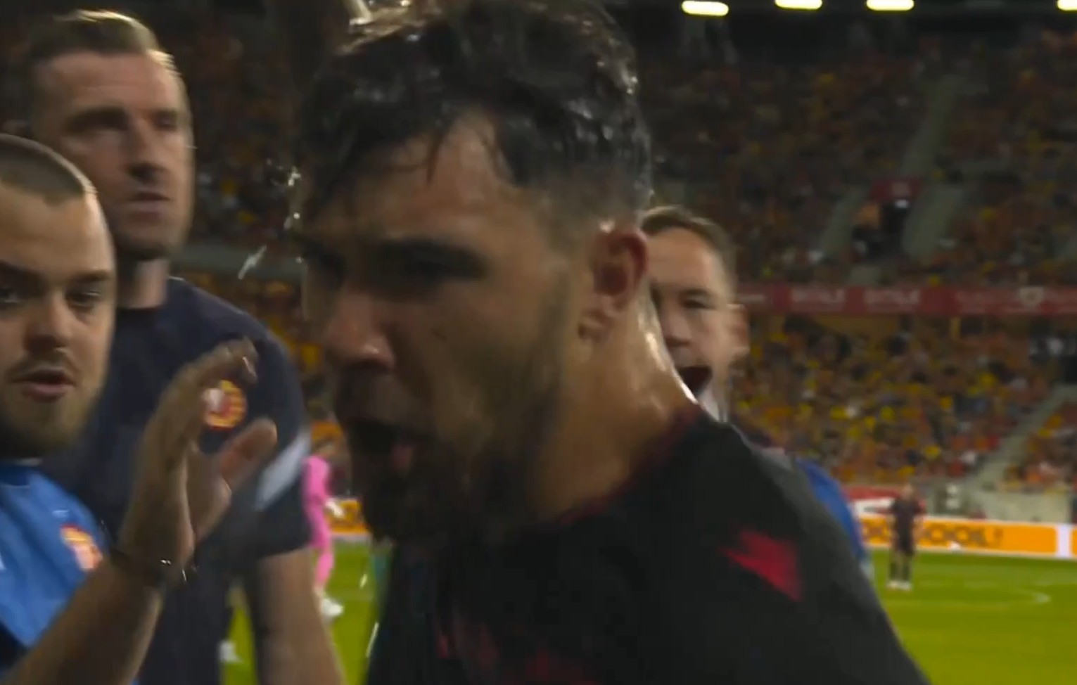 Furia Wiśniewskiego. Wściekł się po zmianie [WIDEO]