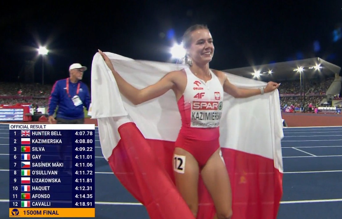 Kolejne srebro Polski na ME! Doskonały bieg