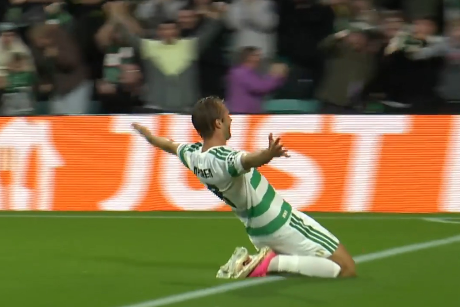 Celtic jedną nogą w LM! Strzelał gole jak ze snów