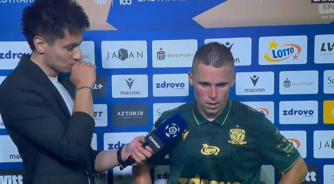 "Zaje***em gola, chciałem Barcelonę zagrać". Brutalna szczerość piłkarza Śląska [WIDEO]