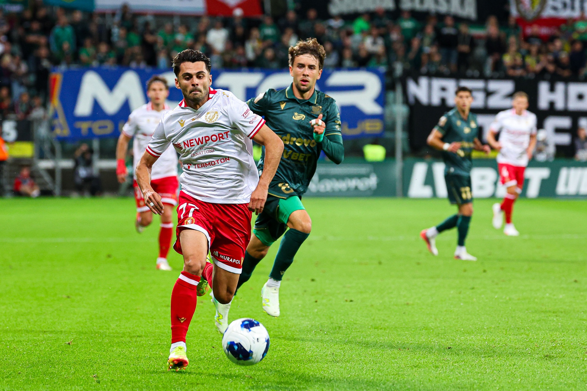Piłkarz na wylocie z Widzewa. Ostatnio strzelił gola