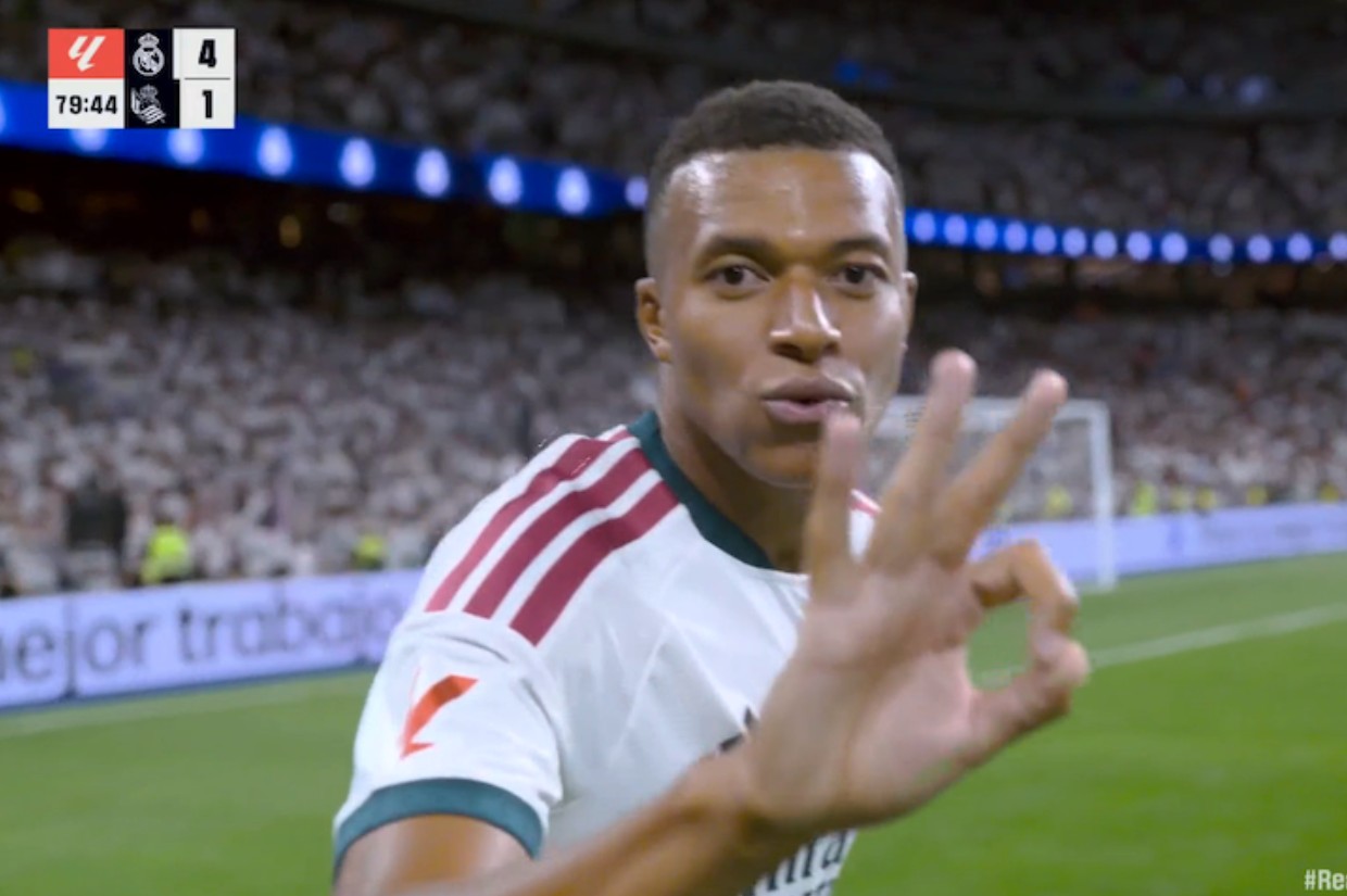 Koncert Mbappe i Bellinghama, co za mecz gwiazd Realu! Udany powrót Mourinho na Bernabeu [WIDEO]