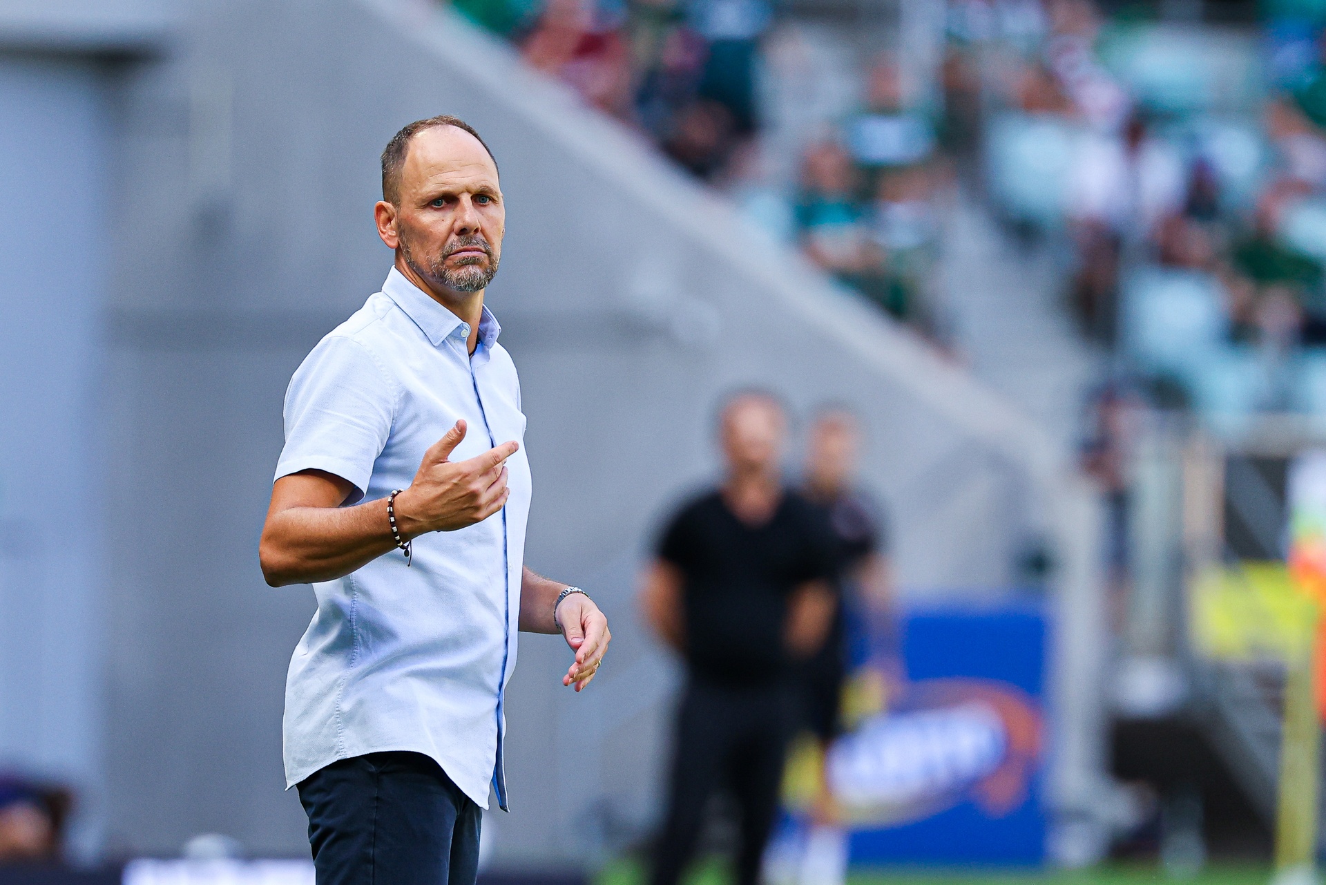 Trener Śląska zareagował na to, co zrobiła Legia. "Tylko w Polsce się z tym zetknąłem"