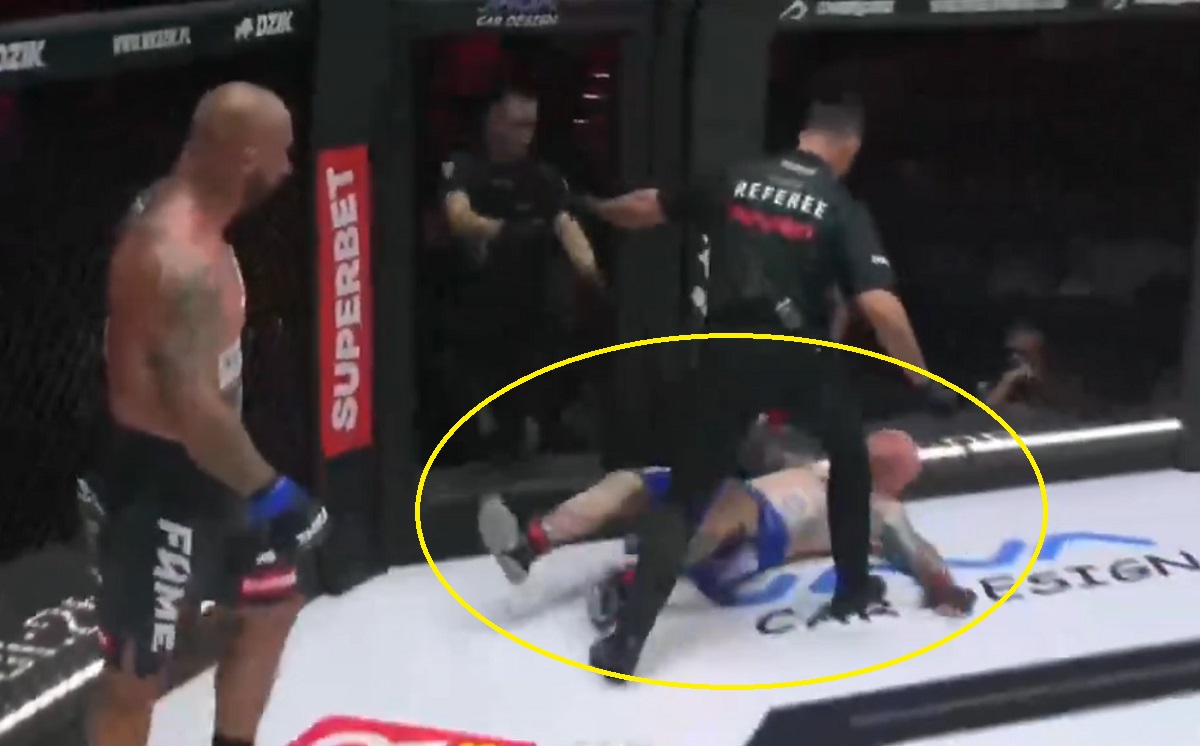 Były zawodnik KSW znokautowany! Momentalnie zesztywniał [WIDEO]