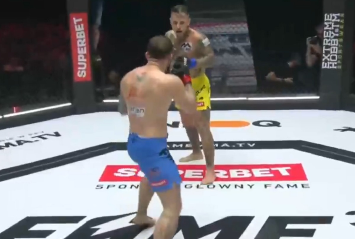 "Polak" wygrał po dwóch latach! Udany powrót do Fame MMA