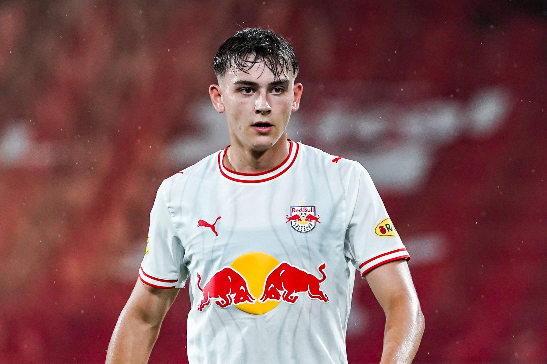 Pierwszy gol Mazurka w Salzburgu. Jego drużyna miażdży rywala