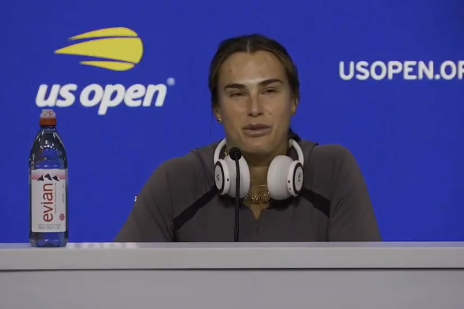 Sabalenka pokłóciła się z dziennikarzem. "Dlaczego tak myślisz?" [WIDEO]