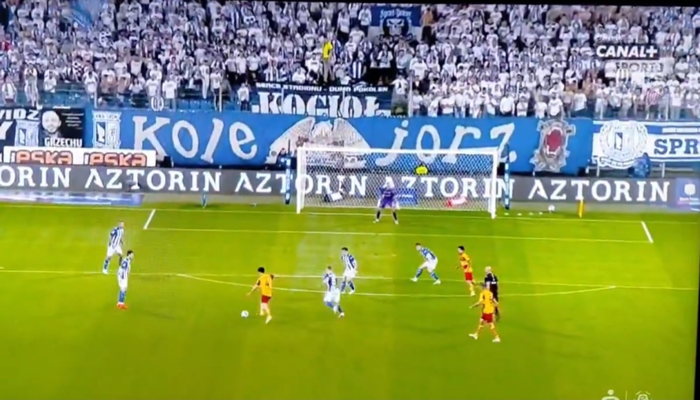 Gol sezonu w Ekstraklasie?! Cudowny strzał obrońcy [WIDEO]
