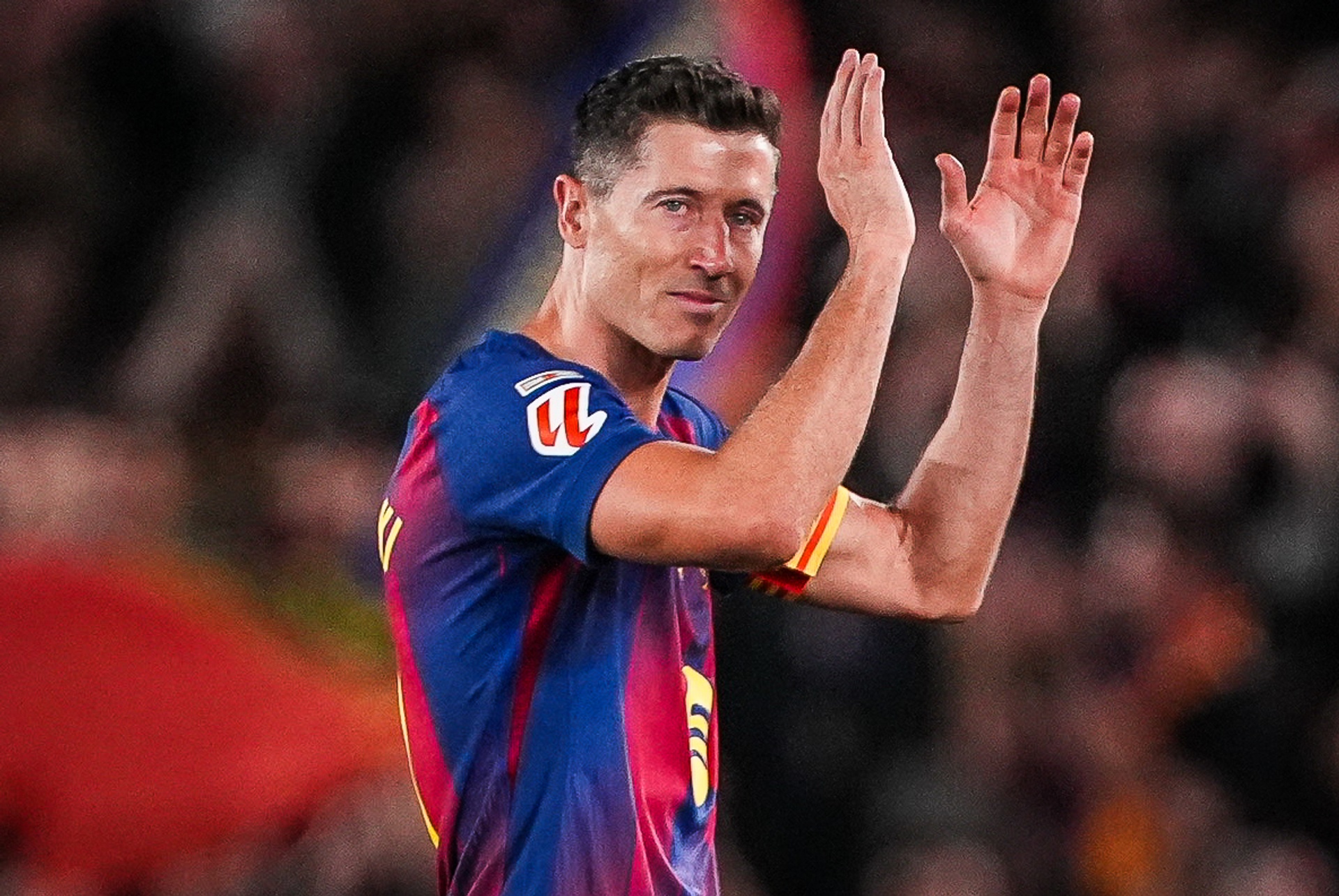 Legenda Barcelony zachwycona Lewandowskim. "Dobrze byłoby, gdyby został"
