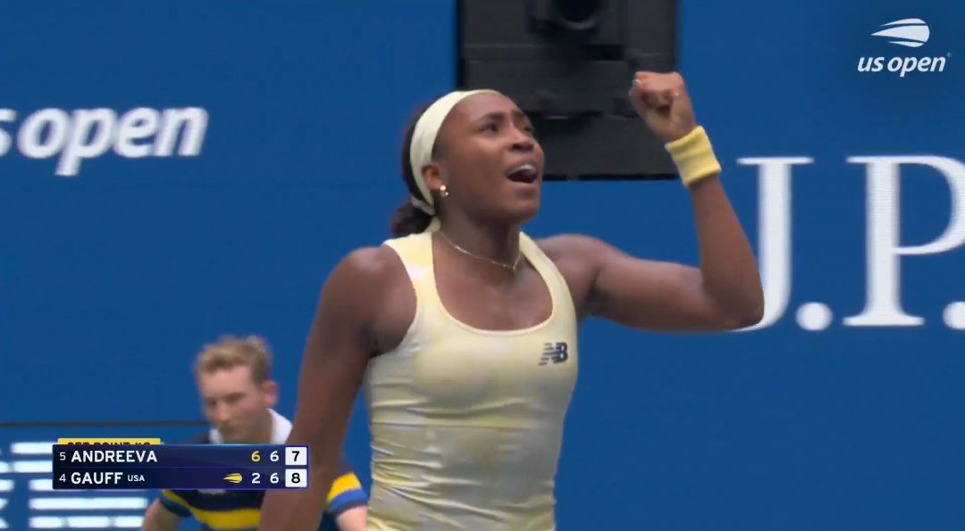 Niesamowity powrót Gauff. Obroniła dwie piłki meczowe, oto ostatnia półfinalistka US Open
