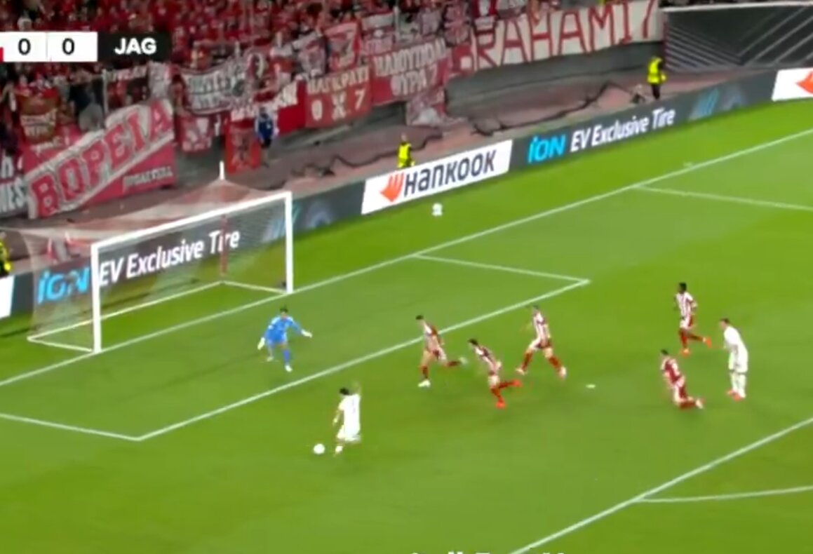 Jagiellonia zaskoczyła Olympiakos! Ależ oni pograli! [WIDEO]