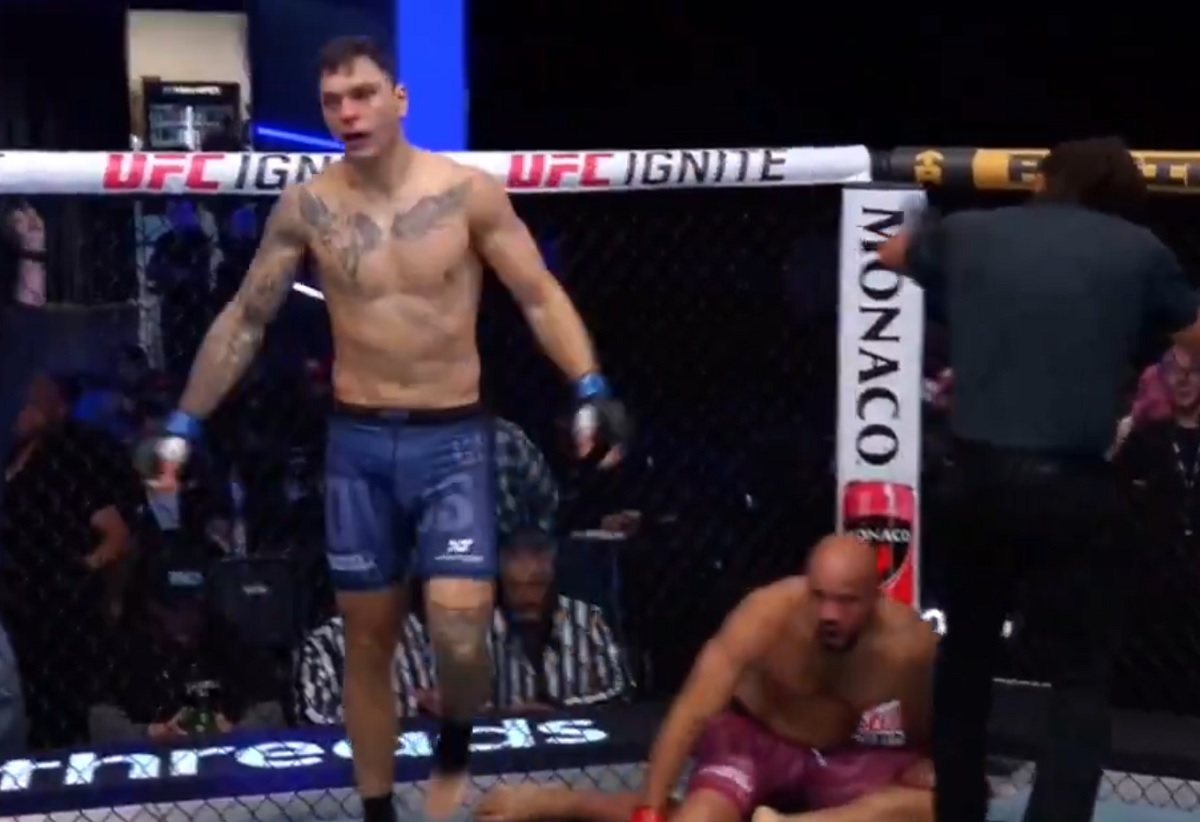 Kolejny Polak w UFC! Nokaut w pierwszej rundzie [WIDEO]