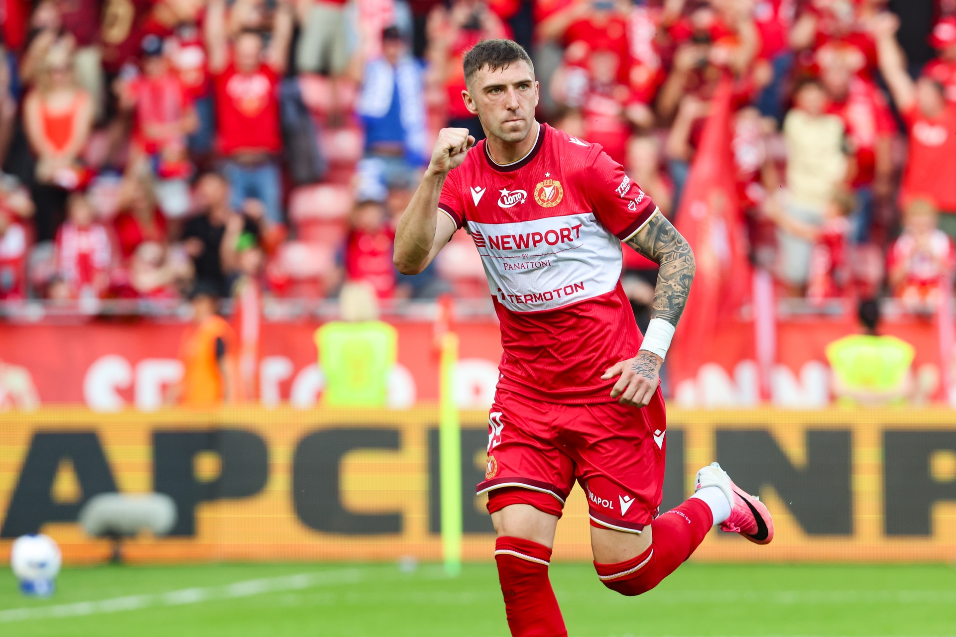 Widzew cudem uniknął wtopy z II-ligowcem. Uratował go rzut karny