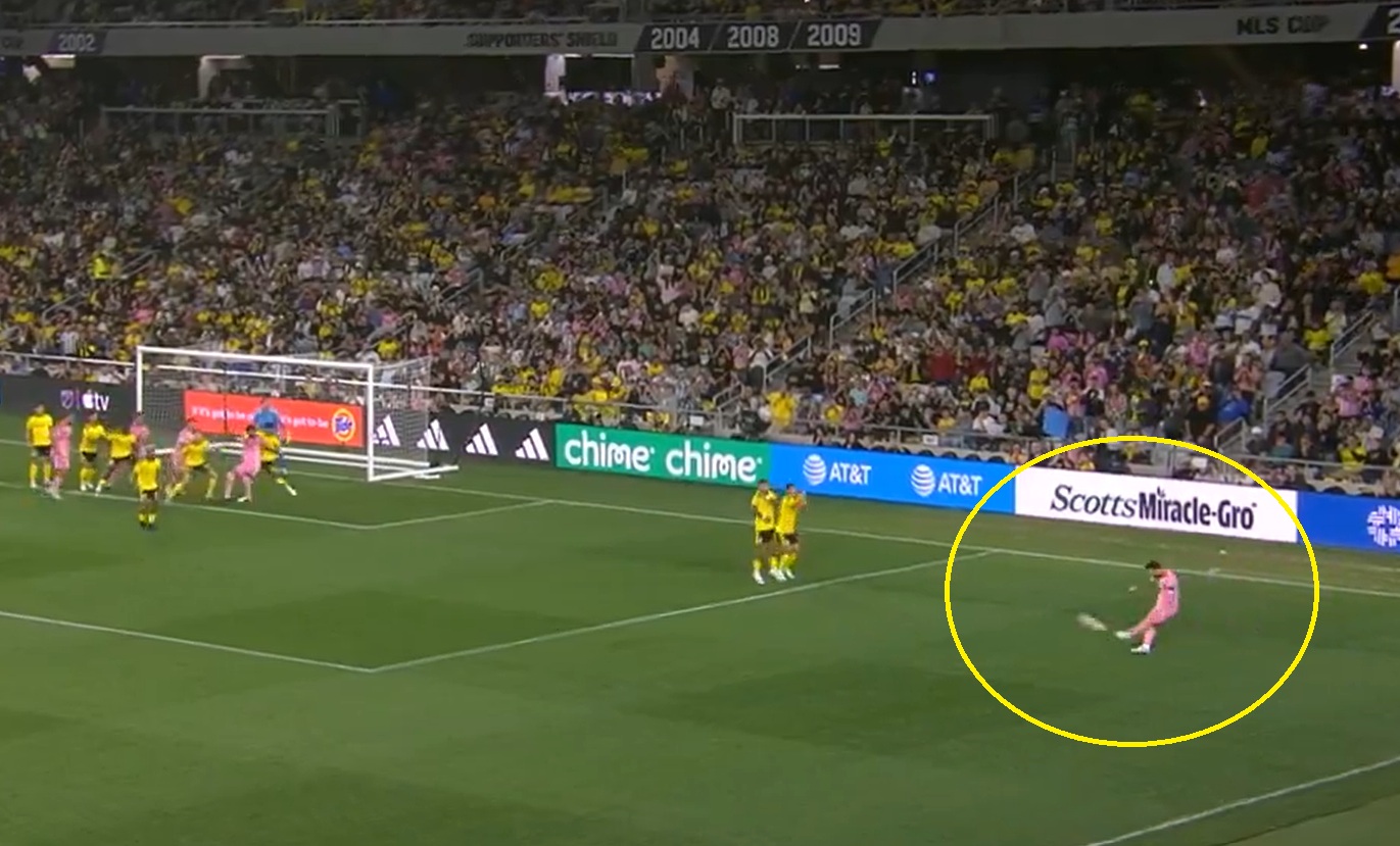 Cudowny gol Messiego. Podkręcił z rzutu wolnego [WIDEO]
