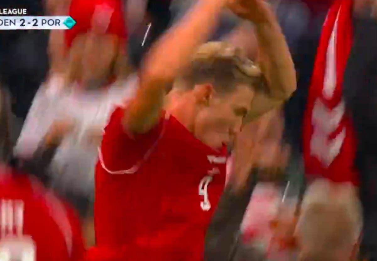 Strzelił Portugalii i wykonał cieszynkę Ronaldo. O tym geście będzie głośno [WIDEO]