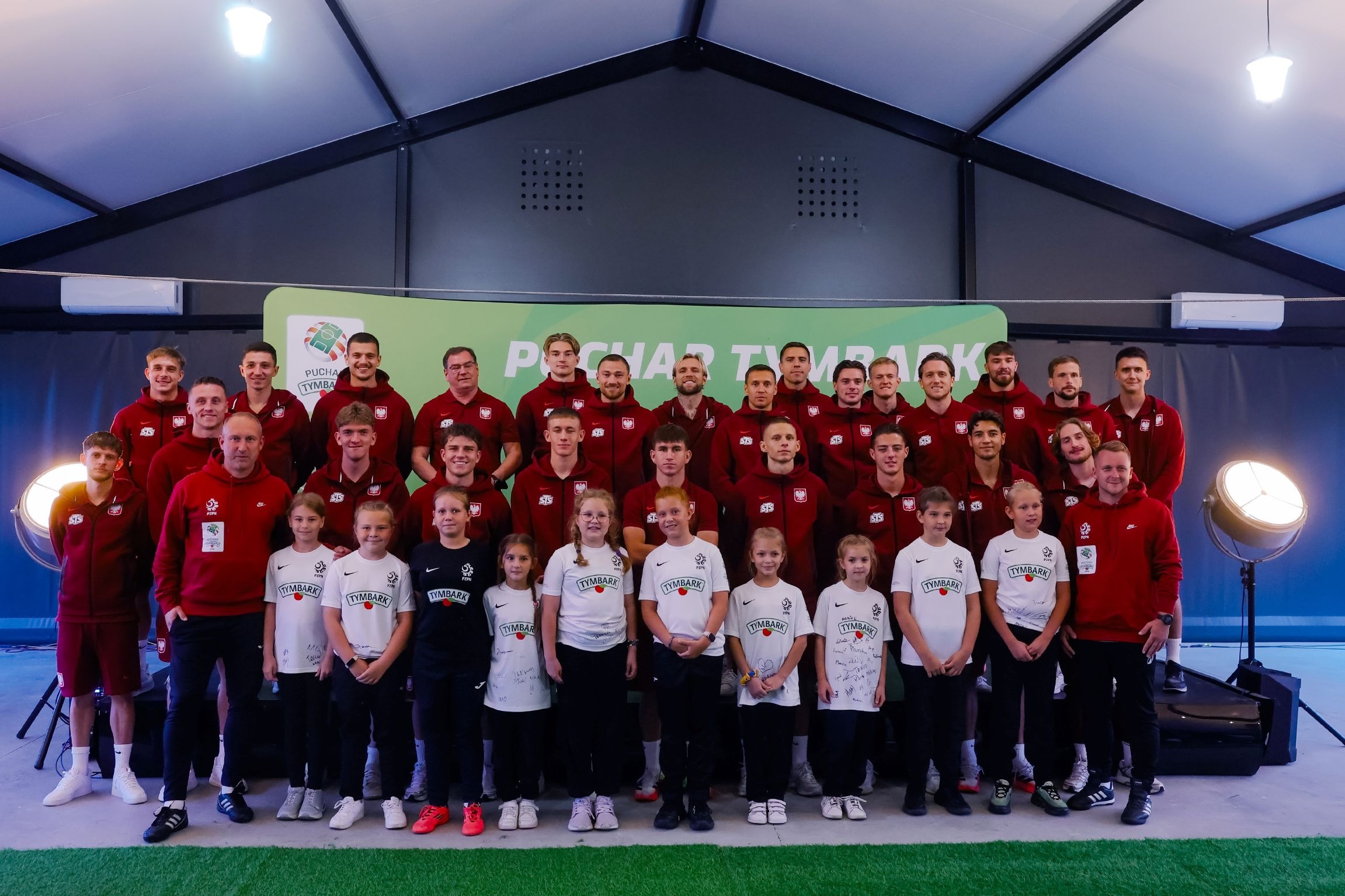 Od marzeń do spotkania z reprezentacją Polski. Zwycięzcy Pucharu Tymbark zadali pytania Biało-Czerwonym