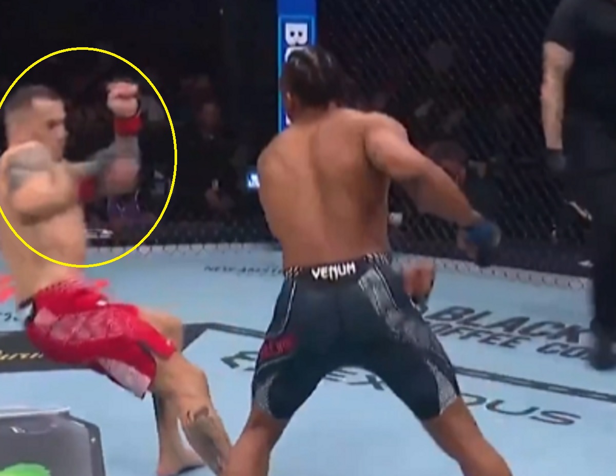 Walczył w Fame MMA, wygrał w UFC. Dwa razy lądował na deskach [WIDEO]