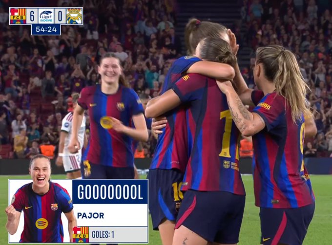 Koncert Pajor w El Clasico! Gol i dwie asysty, demolka w Barcelonie [WIDEO]