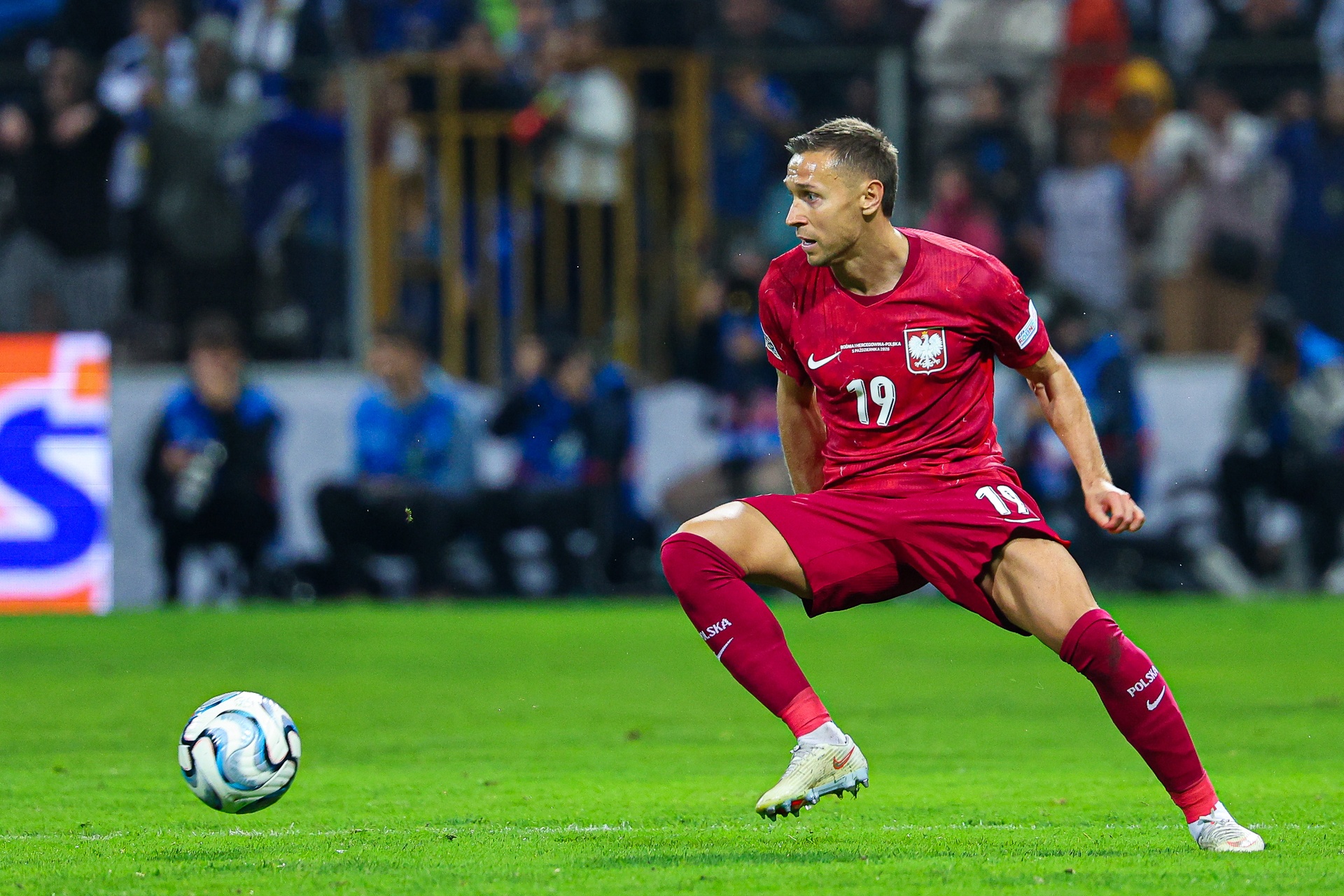 Frankowski dosadnie o grze kadry. "Przegraliśmy ze słabszymi"