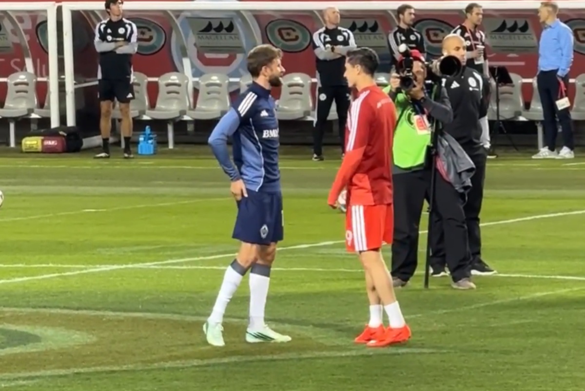 Lewandowski znów z Muellerem. Spotkanie "na szczycie" w Chicago [WIDEO]