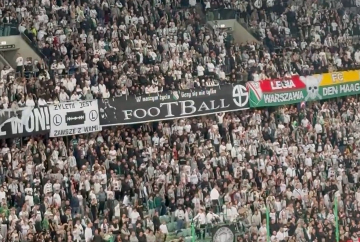 Mocne hasło z Żylety. To komentarz do zamieszania z kibicami Wisły [WIDEO]