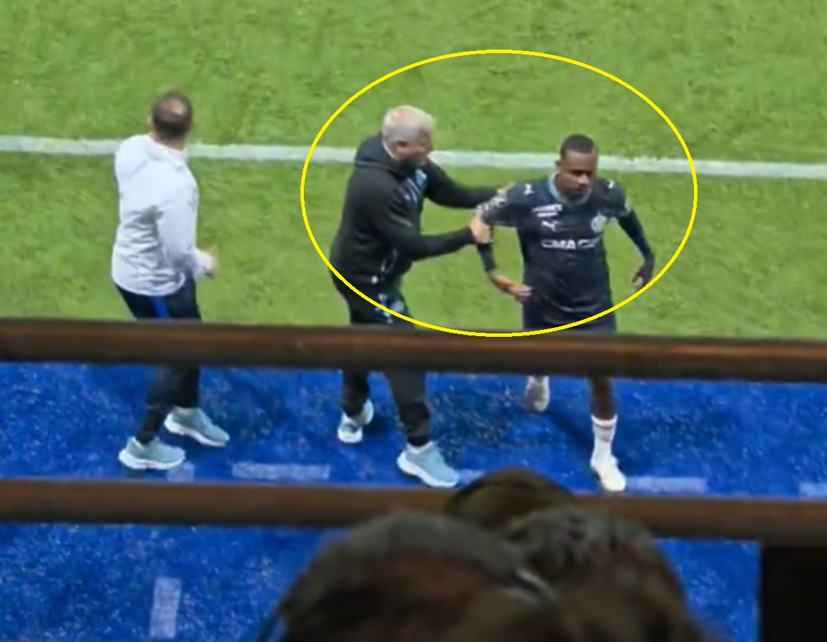 Gorąco w znanym klubie. Piłkarz zignorował trenera [WIDEO]