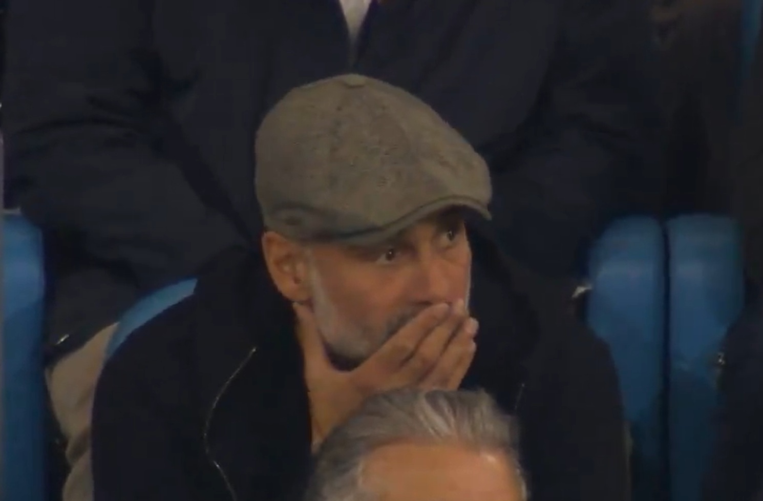 Guardiola wrócił do Manchesteru. Tak zareagował na gola dla PSG [WIDEO]