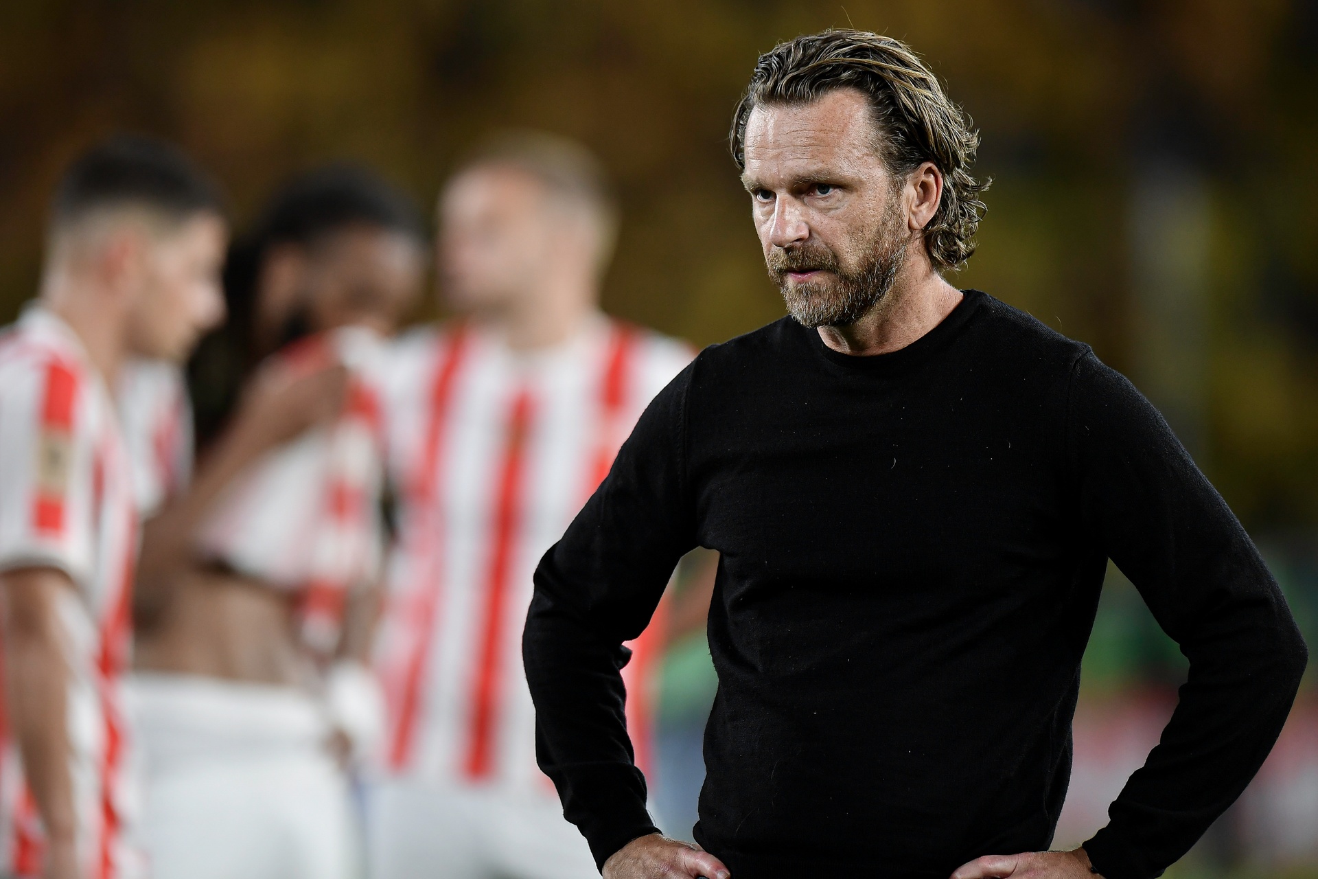 Trener Cracovii zdumiony zachowaniem sędziego. "Nie zrobił tego"