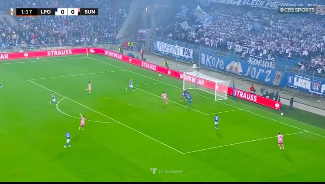 Katastrofalny błąd obrony Lecha! Błyskawiczny gol rywali [WIDEO]