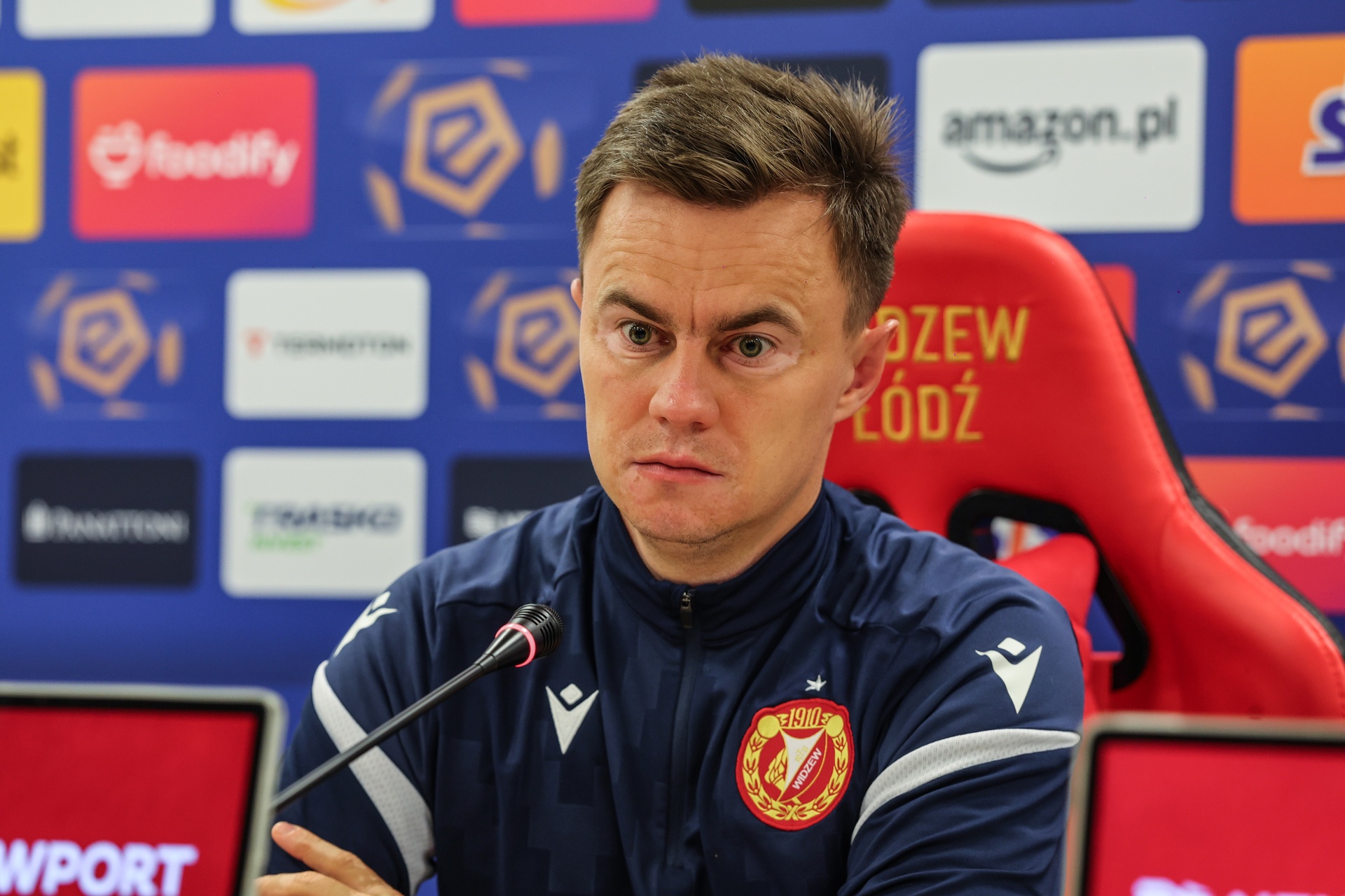 Dramatyczna seria Widzewa, jest reakcja Stolarskiego. "Żałuję"