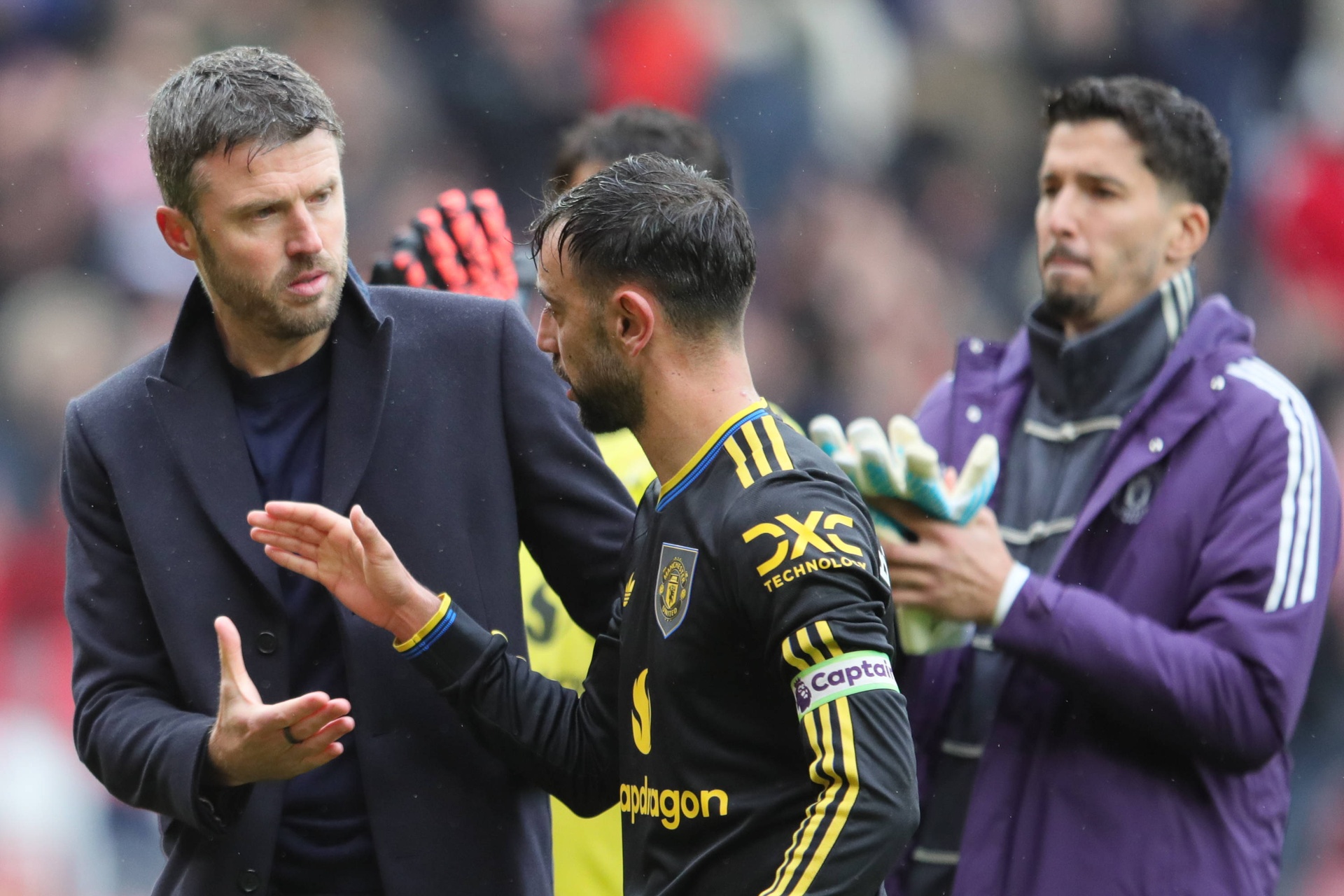 Carrick zażegnał konflikt w Manchesterze United? Spotkanie w cztery oczy