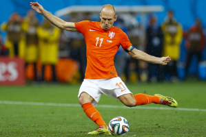 Robben szczęśliwy z powrotu na boisko
