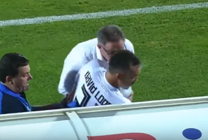 Skandal w barażach o Primera Division. Trener uderzył swojego piłkarza [VIDEO]