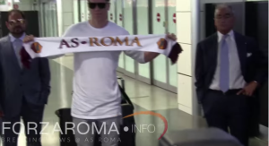 Szczęsny już w Rzymie [video]