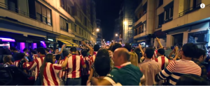Szaleństwo w Bilbao, kibice świętują [video]