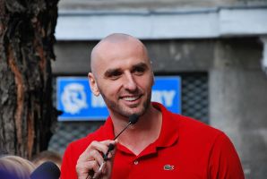 Marcin Gortat Team lepszy od drużyny Wojska Polskiego