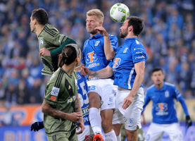 Legia - Lech: Legia prowadzi 1:0! Prijović w końcu strzela [VIDEO]