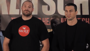 Fury do Kliczki: Grubas cię pokonał! Kliczko: Pier...l się! [VIDEO]