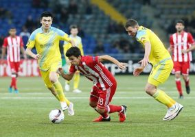 LE: Olympiakos zremisował w Astanie