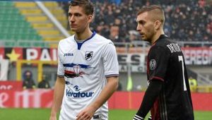 Linetty i Bereszyński grali po 90 minut, zwycięstwo Sampdorii z Milanem