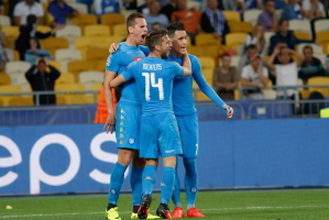 Roma uległa Napoli! Mertens katem Szczęsnego, Zieliński i Milik grali w końcówce