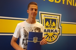 17-latek podpisał kontrakt z Arką Gdynia