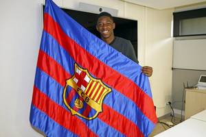Dembele rozpływa się nad Barceloną. " To najlepszy klub na świecie i najlepsi zawodnicy"