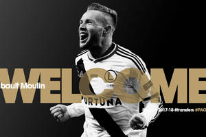 Thibault Moulin odchodzi z Legii Warszawa. Zagra w PAOK-u Saloniki