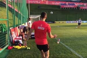 Szydera z Napoli i riposta Szczęsnego, a także nieudana sztuczka Lewego, czyli kolejny dzień w Arłamowie [VIDEO]