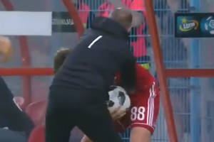KSW: Ekstraklasa? Probierz szarpał się z piłkarzem Piasta [VIDEO]